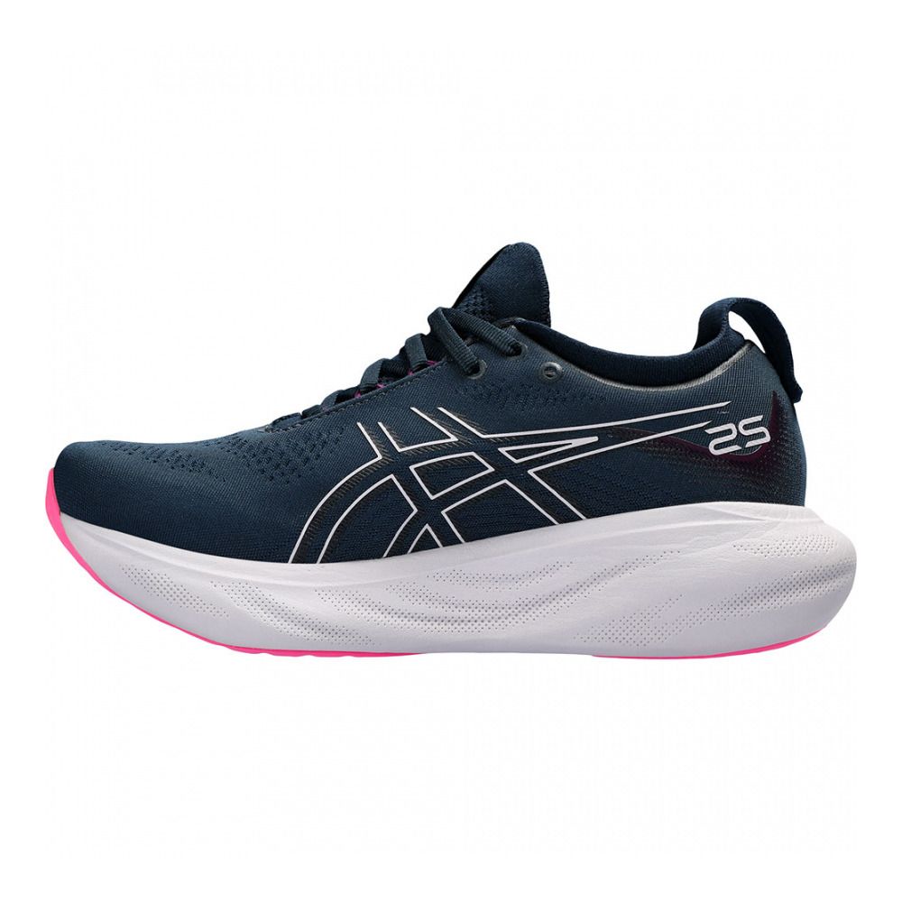 Asics GEL-NIMBUS 25 - Chaussures running Femme french blue/lilac hint