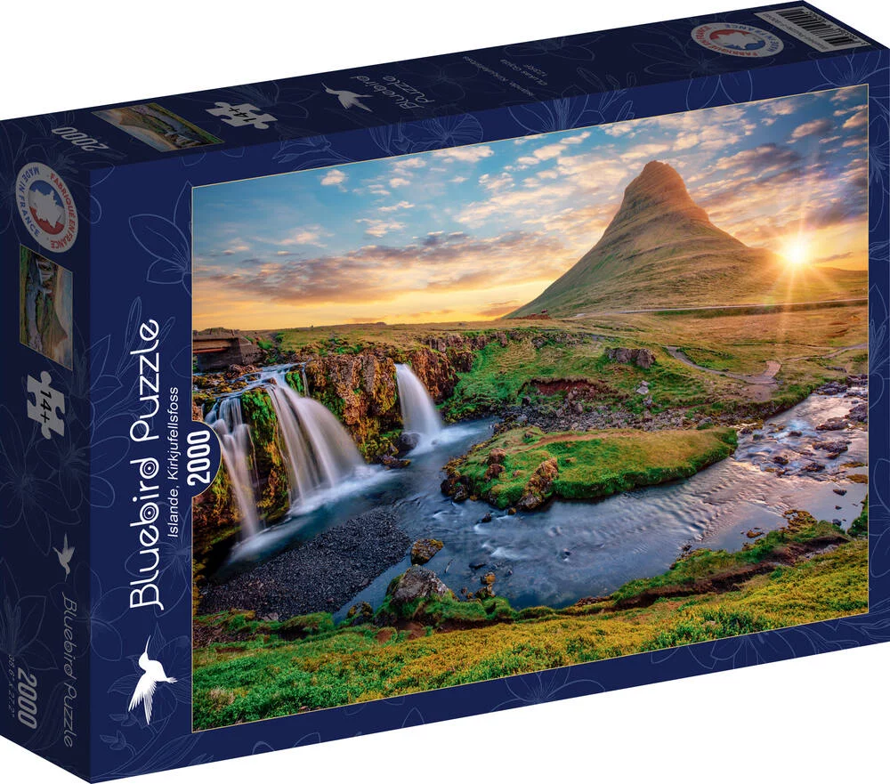 PUZZLE ISLANDE, KIRKJUFELLSFOSS 2000 PIECES