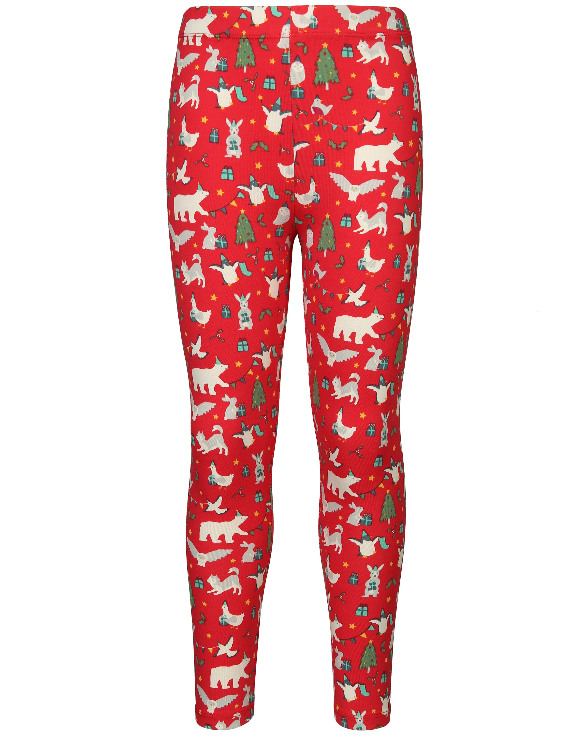 Leggings LET'S PARTY in rot