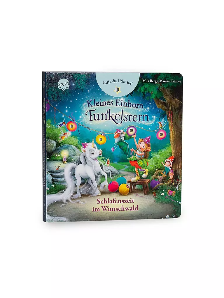 ARENA VERLAG Buch - Kleines Einhorn Funkelstern. Puste das Licht aus! Schlafenszeit im Wunschwald keine Farbe