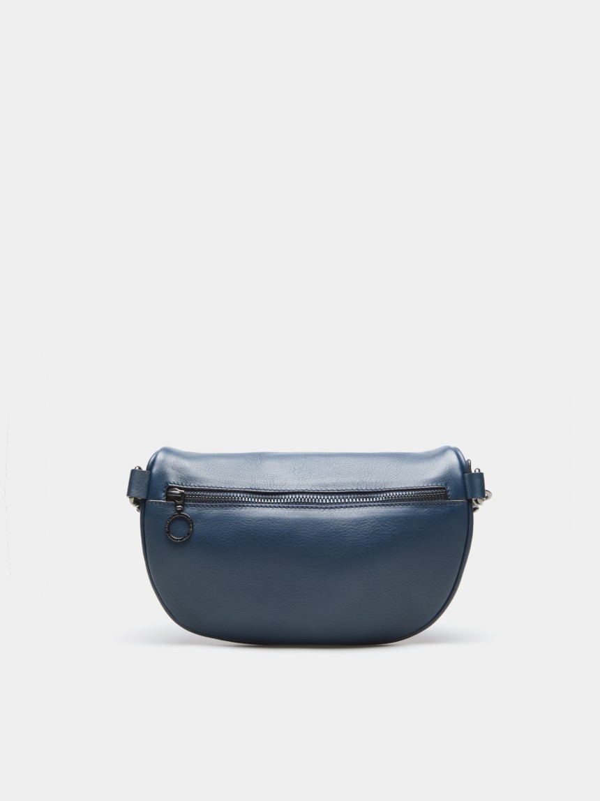 Bolsa de cintura em pele