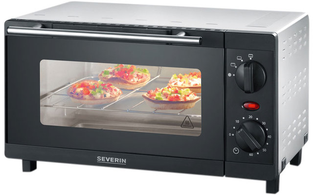 Severin TO 2052 Mini Back- und Toastofen 800 Watt