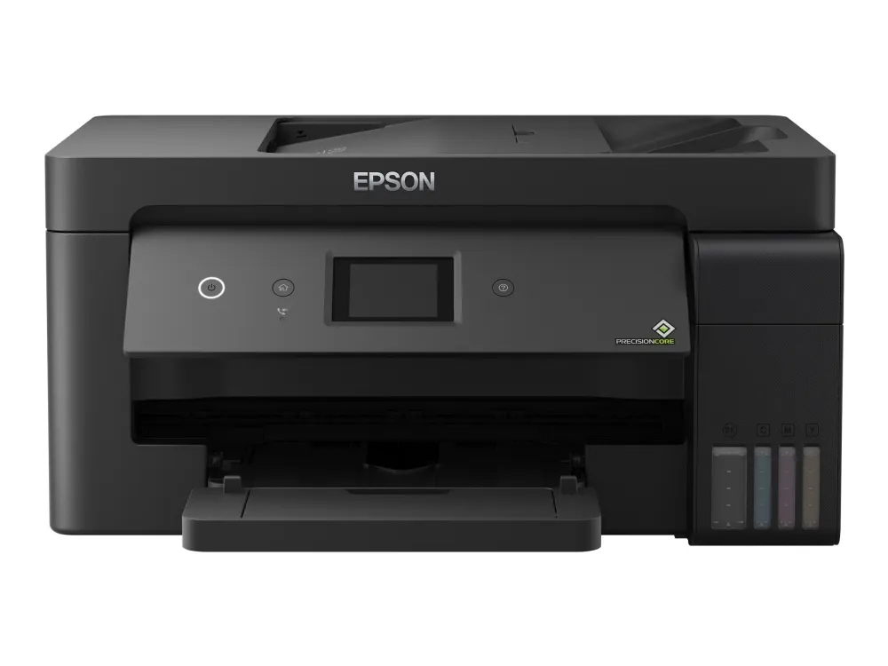 Epson EcoTank ET-15000 - Multifunktionsprinter - farve - blækprinter - A3/Ledger (297 x 432 mm) (original) - A3/Ledger (medie) - op til 11.5 spm (kopiering) - op til 17 spm (udskriver) - 270 ark - 33.6 Kbps - USB 2.0, LAN, Wi-Fi