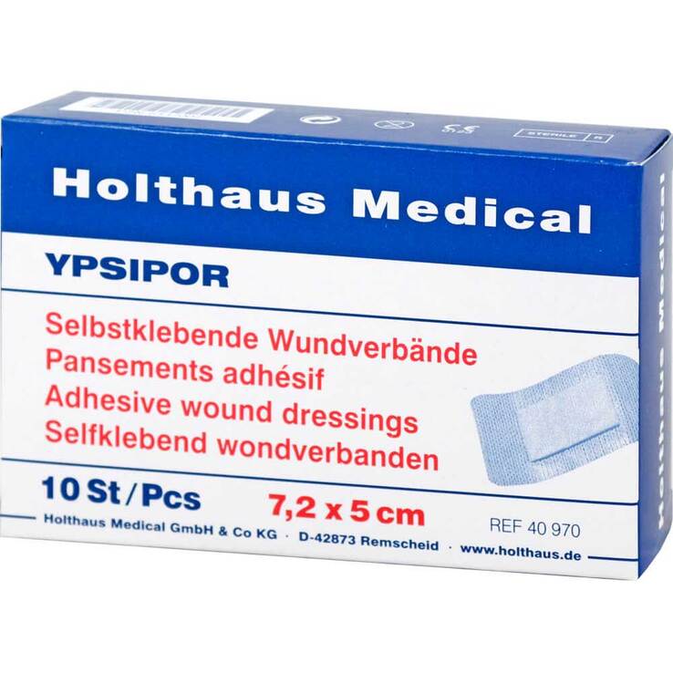 Wundverband Ypsipor steril 7, 50 St