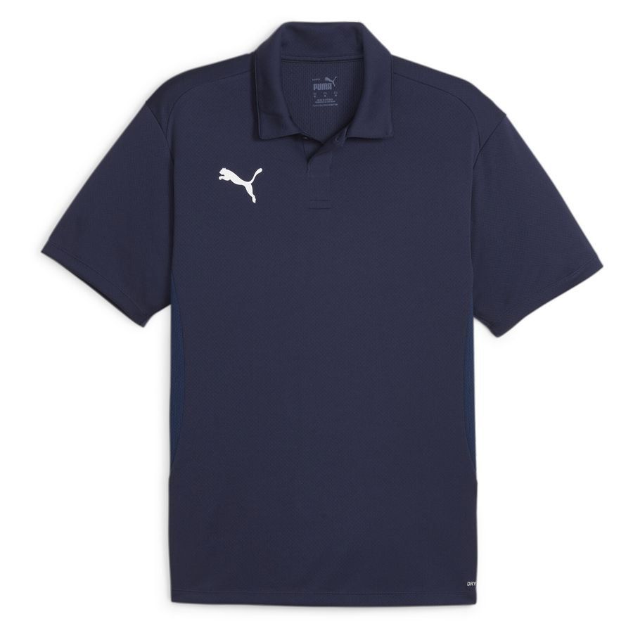 PUMA Polo teamGOAL - PUMA Navy/Blanc