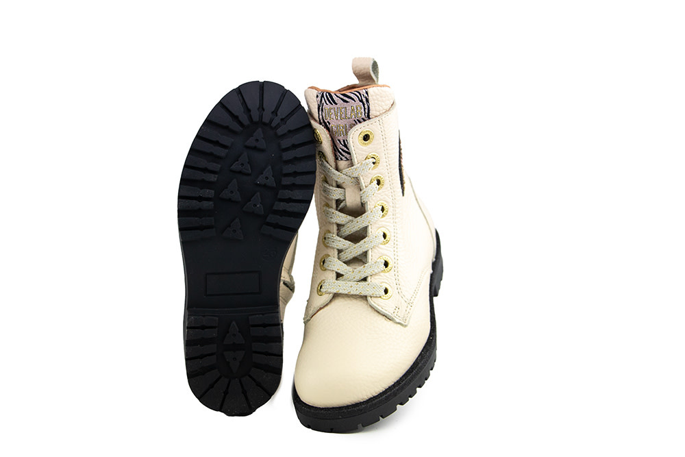 Develab Veterboot Beige Nappa Smiley
