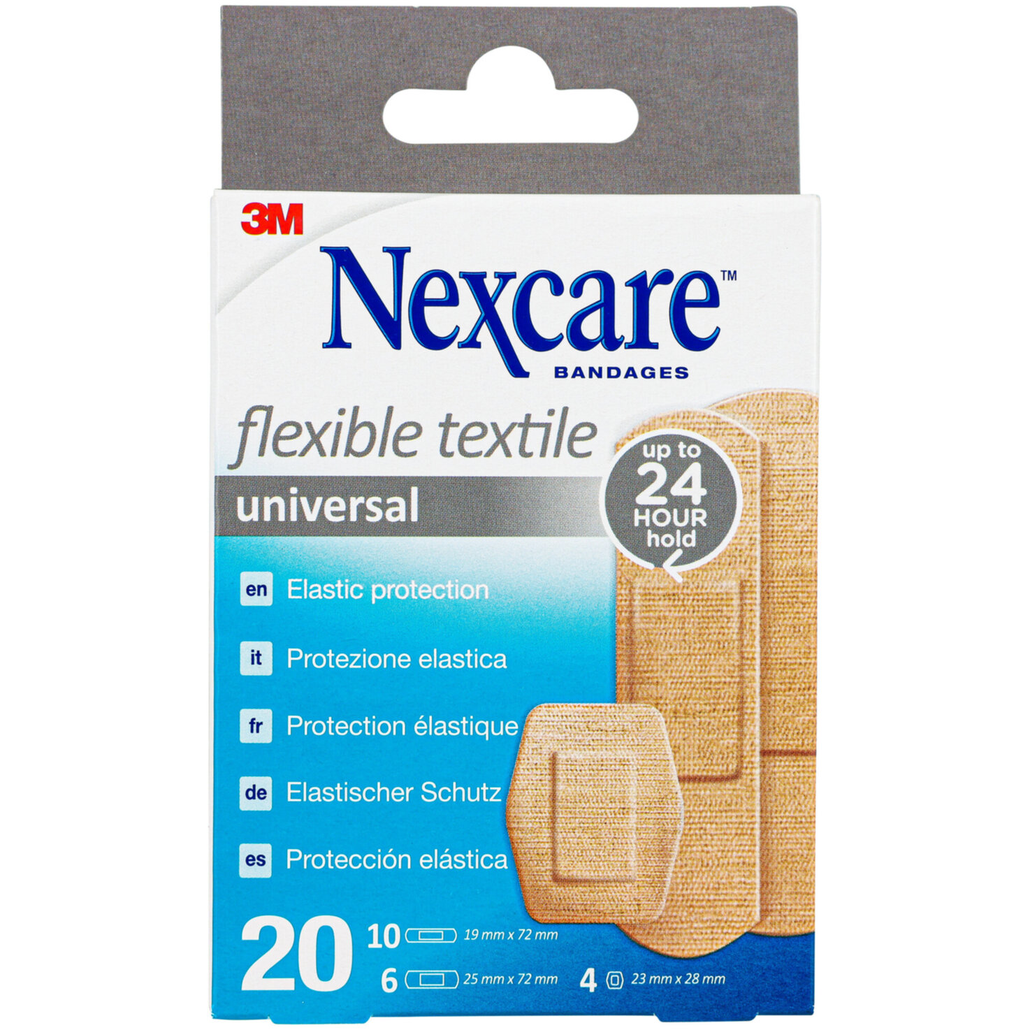 Nexcare Elastische Textilpflaster 20 Stück