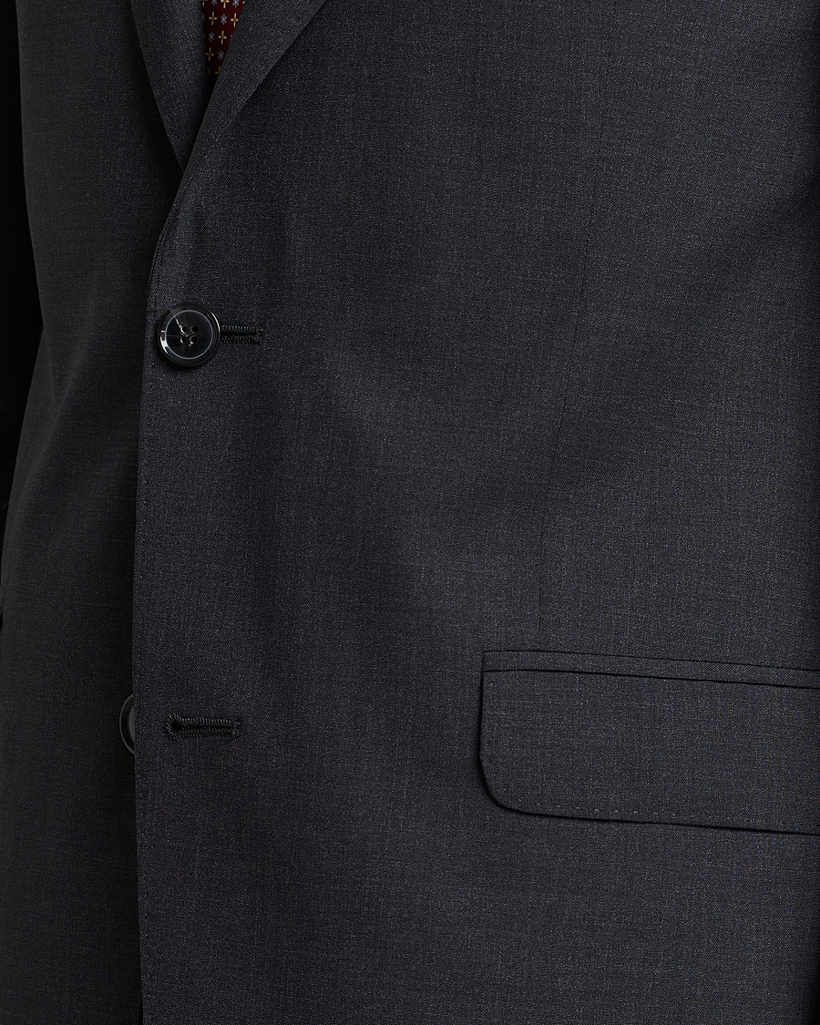 Oscar Jacobson Falk Wool Blazer Grey