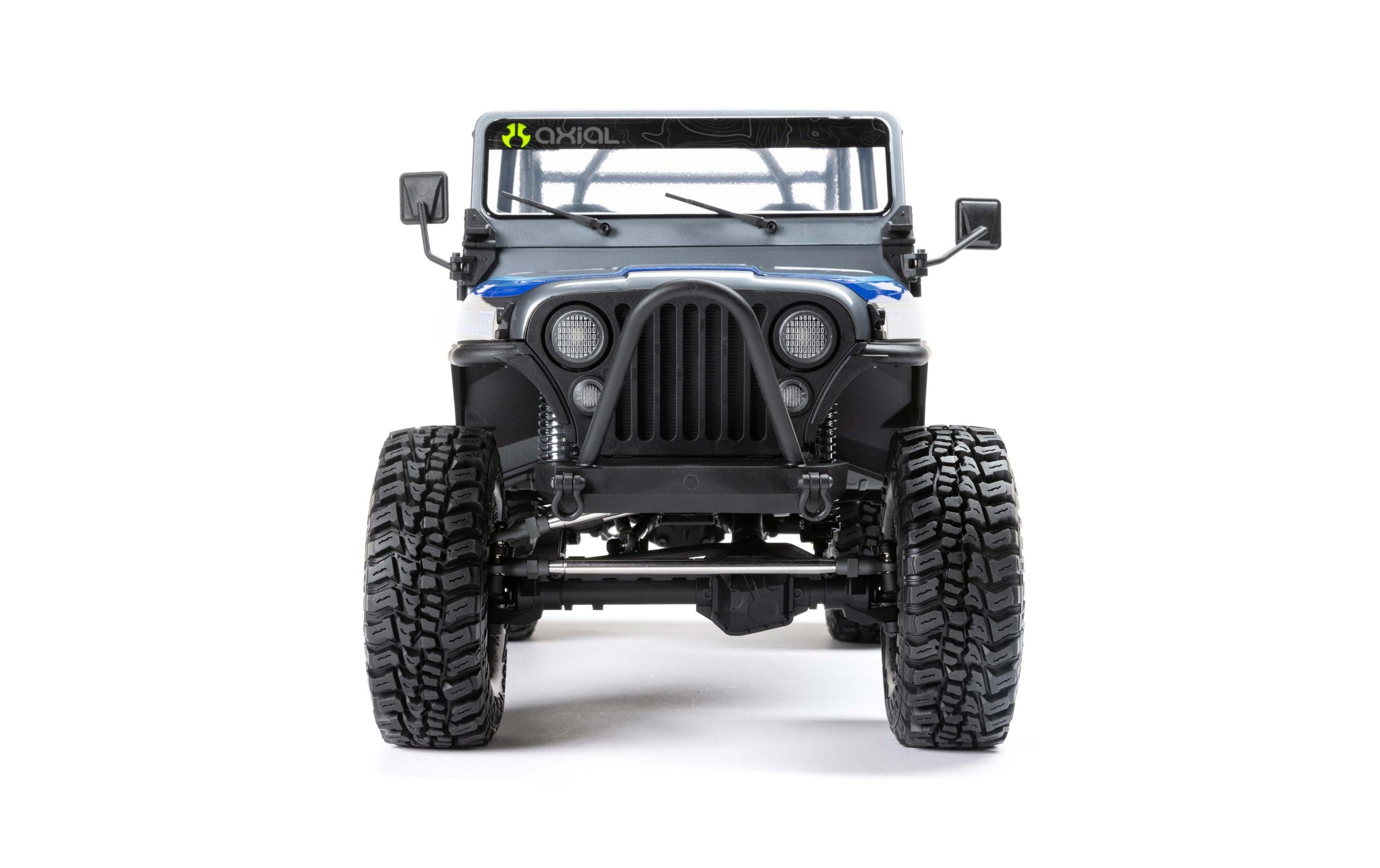 Scale Crawler SCX10 III Jeep CJ-7 Grau, ARTR, 1:10<br>Jeep CJ-7 Renegade Rock Crawler mit Spektrum Technik