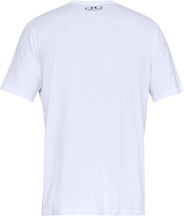 Under Armour Sportstyle Left Chest SS T-shirt Hvid