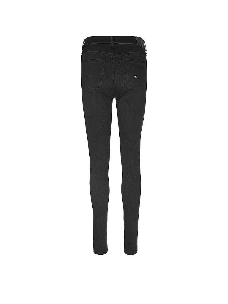 TOMMY JEANS Jeans Skinny Fit NORA schwarz