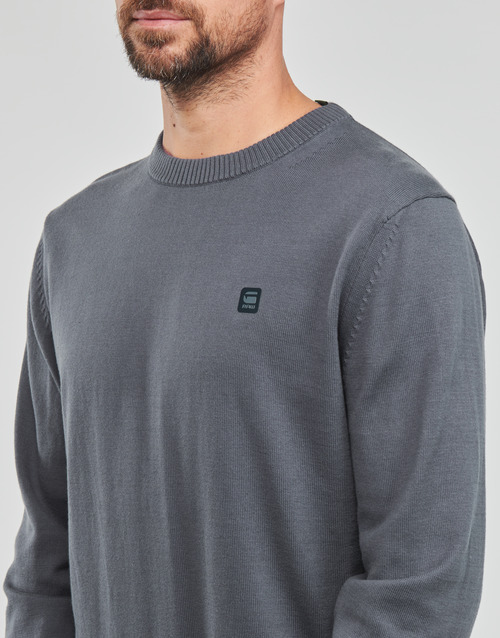 G-Star Raw - PREMIUM CORE R KNIT - Gris