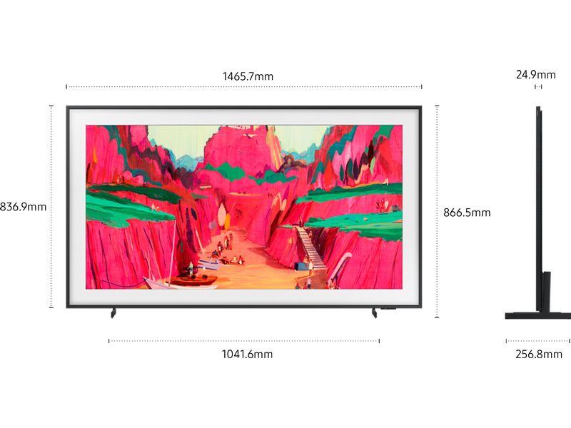 Samsung TV QE65LS03FW The Frame Pro 4K AI TV – LS03FW 65