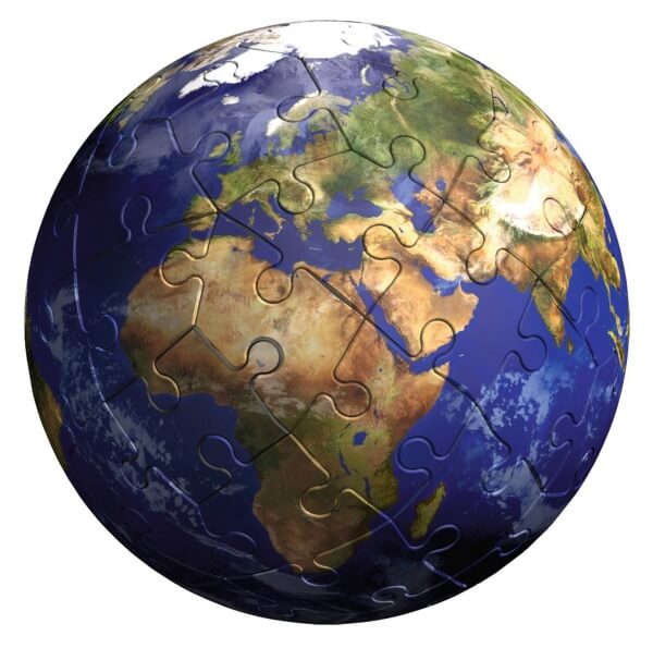 Ravensburger 3D Puzzle Planetensystem 11668 - Planeten als 3D Puzzlebälle - Sonnensystem für Kinder - 522 Teile - ab 6 J