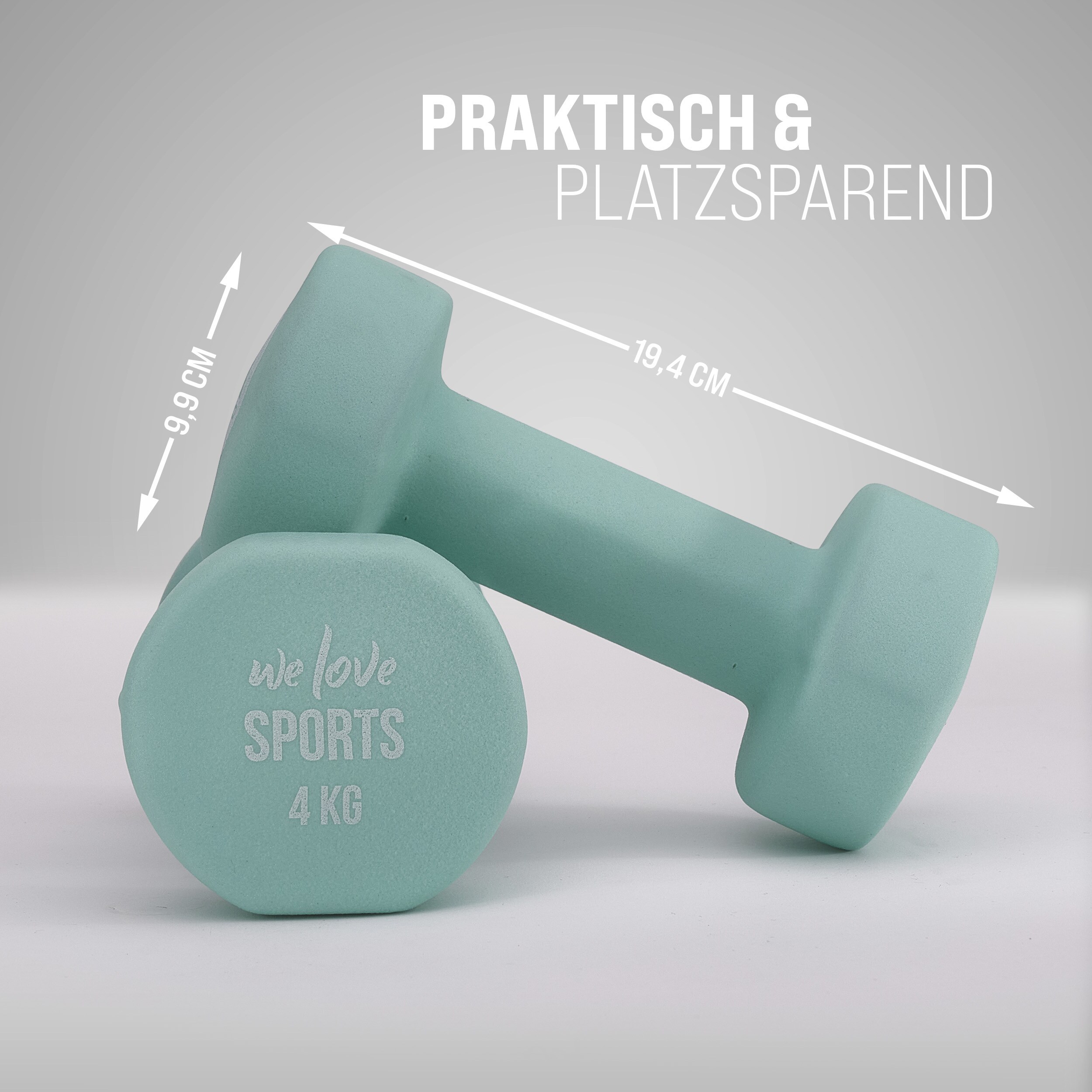Apollo Hantel Set Kurzhantel Fitness Hanteln 4 kg