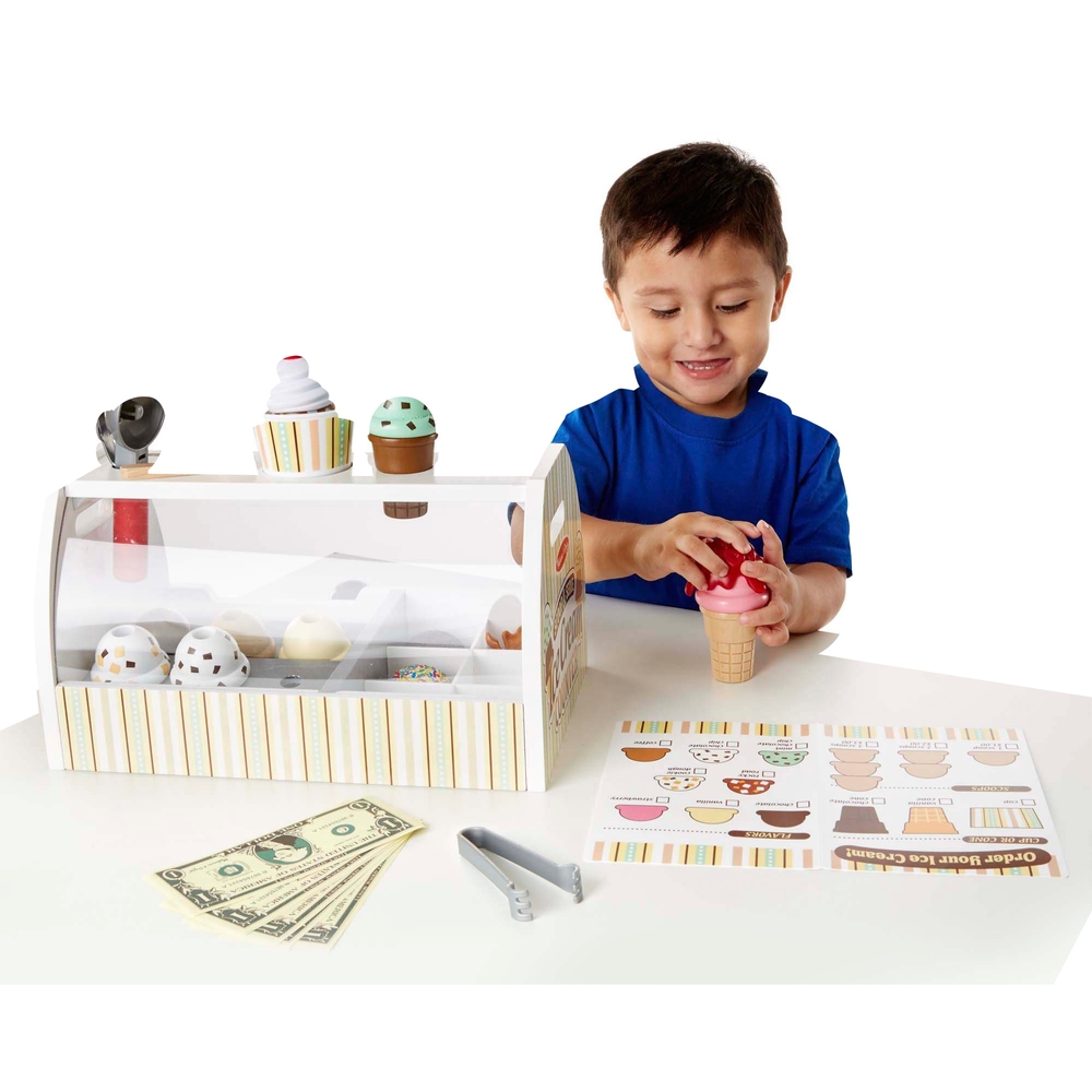 Melissa & Doug Eisdiele aus Holz