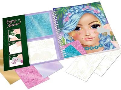 TOPModel Stick & Shine Fargeleggingsbok