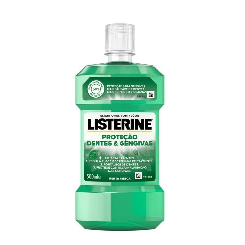 Listerine Proteção Dentes & Gengivas 500ml