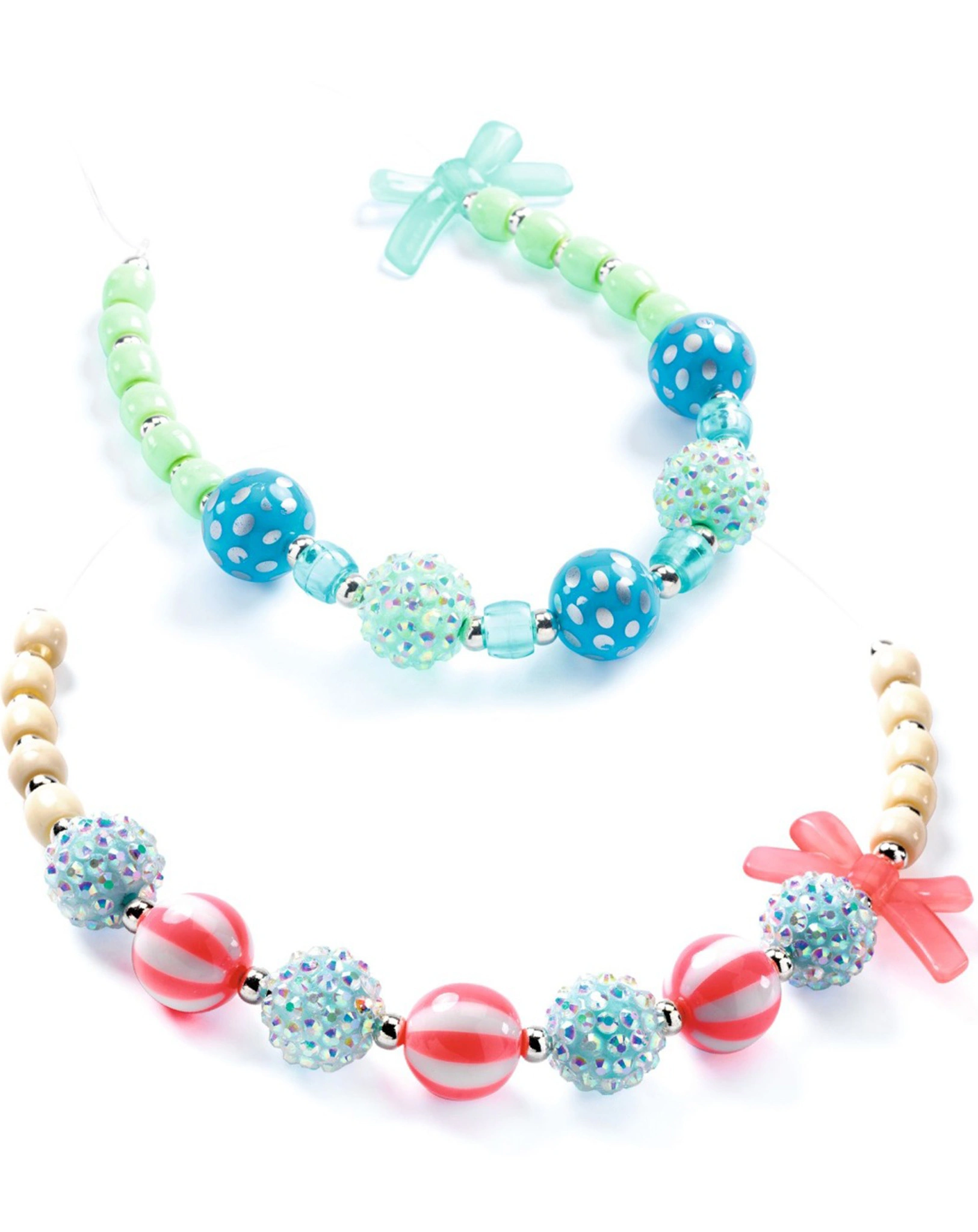 Schmuck-Bastelset BLASENPERLEN SILBER