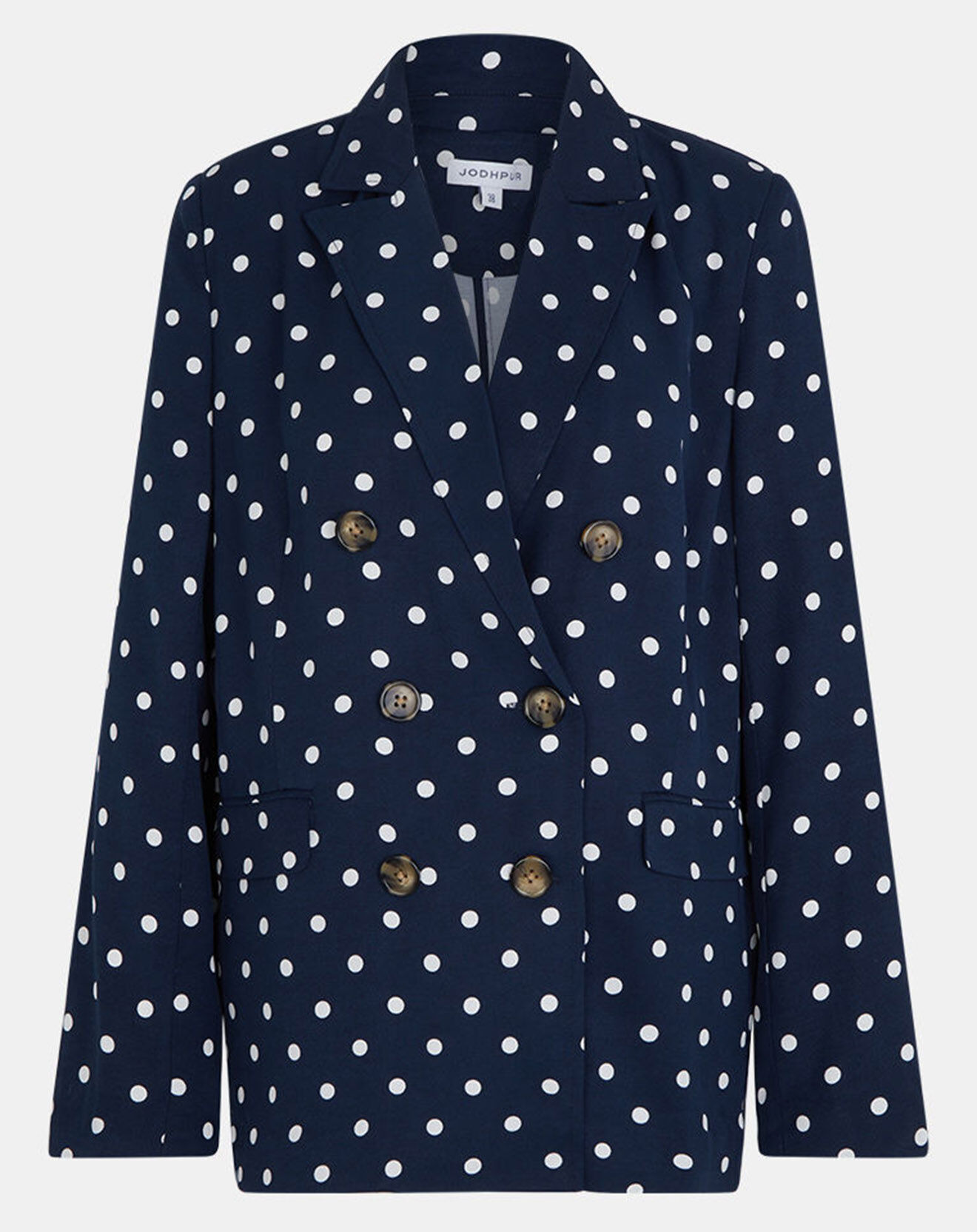 Jodhpur Veste fluide bloom bleue/blanc