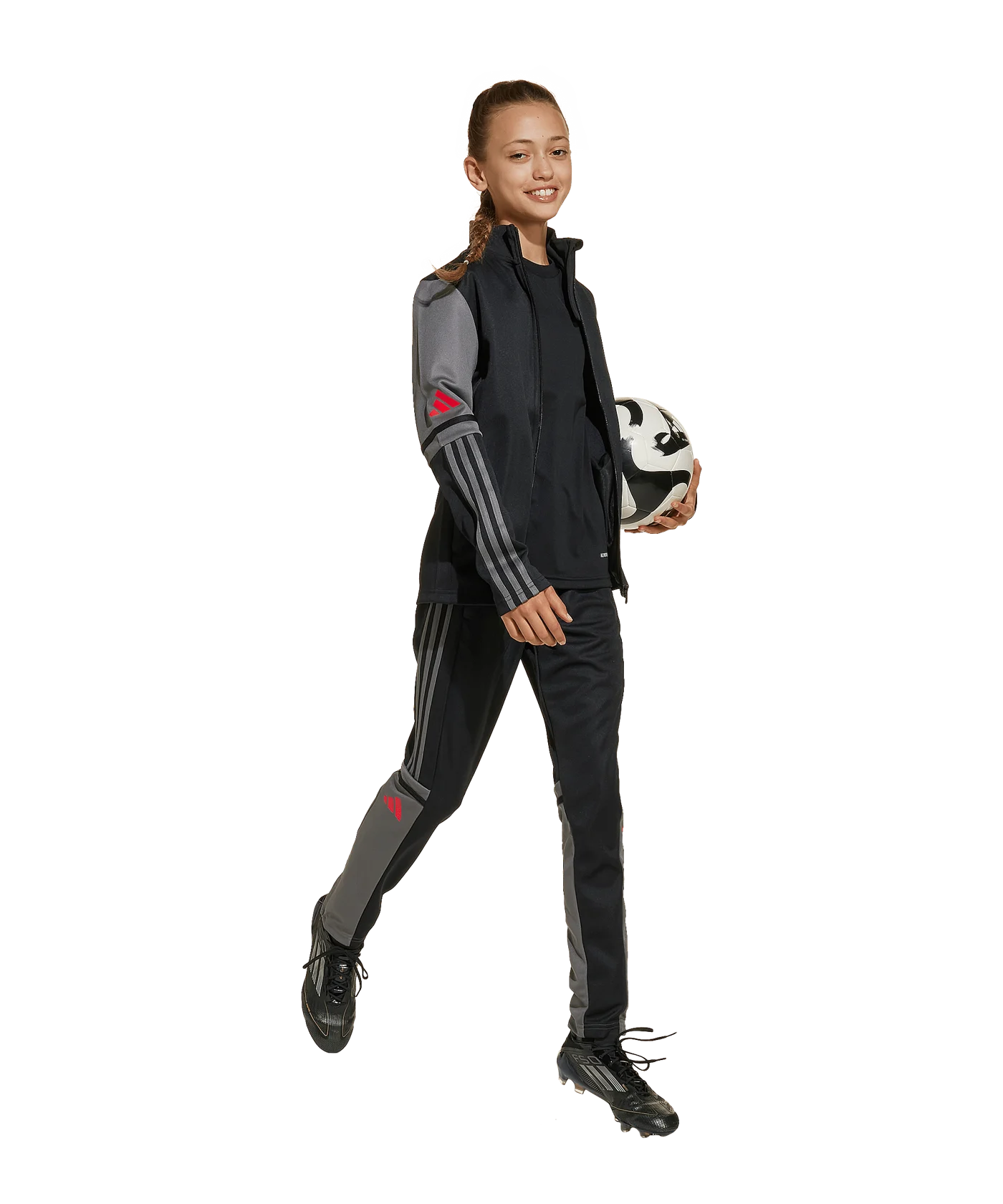 adidas Squadra 25 Trainingsjacke Kids Schwarz