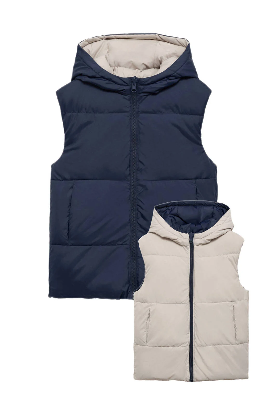 Mango Kids reversible bodywarmer marine