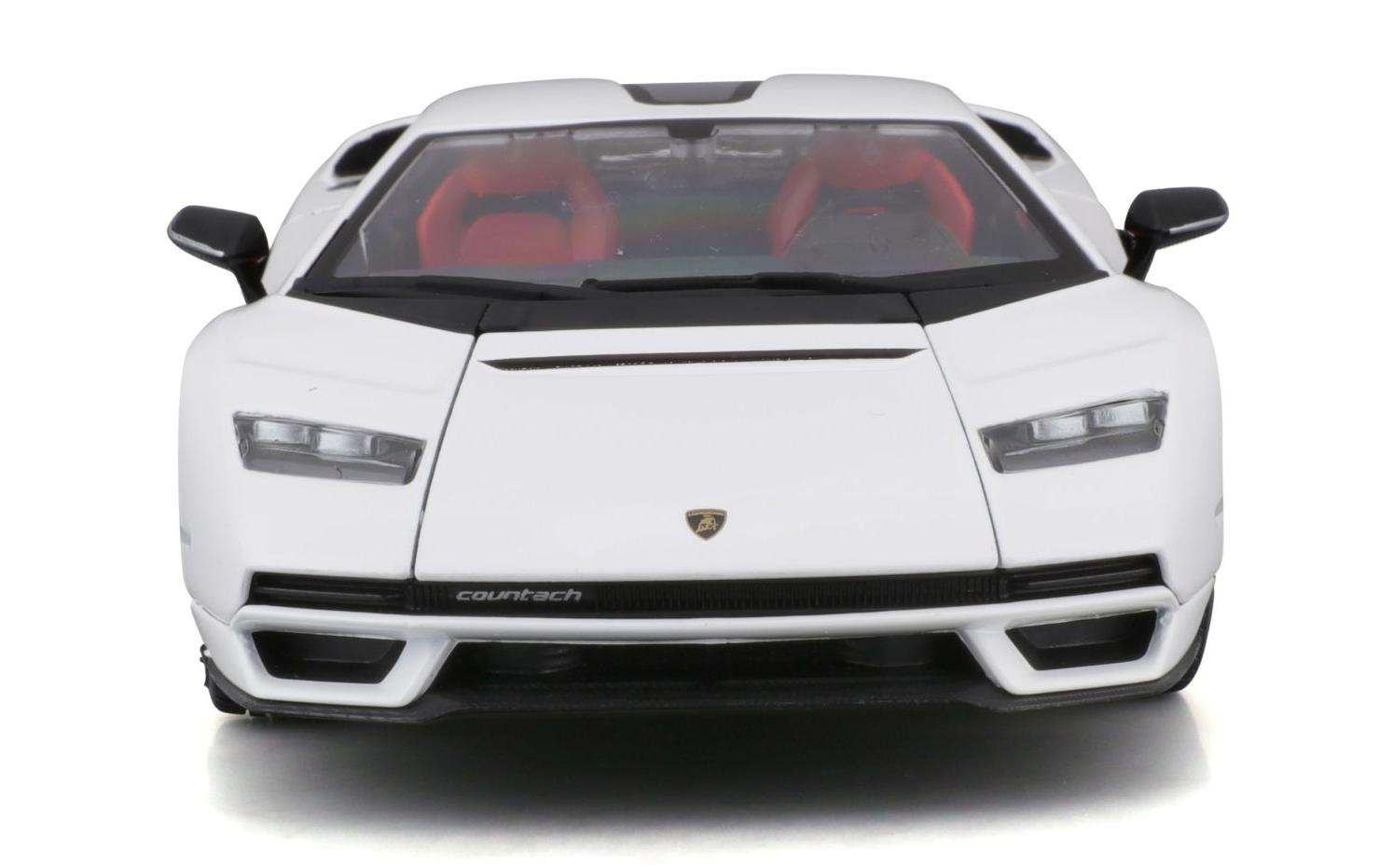 Lamborghini Countach LPI 800-4 Weiss 1:24Sammlermodell im Massstab 1:24