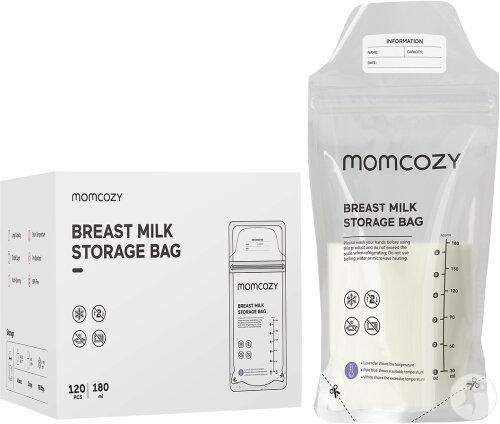Momcozy Sac De Rangement De Lait Jetable 600g 120 Pièces