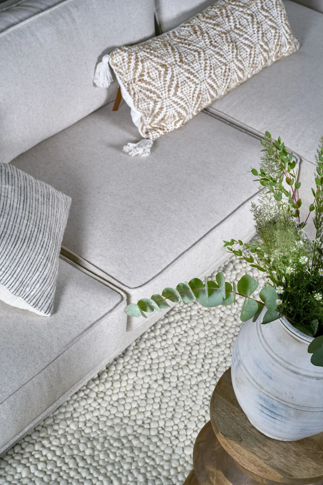 Ullteppe offwhite - 160x230 cm