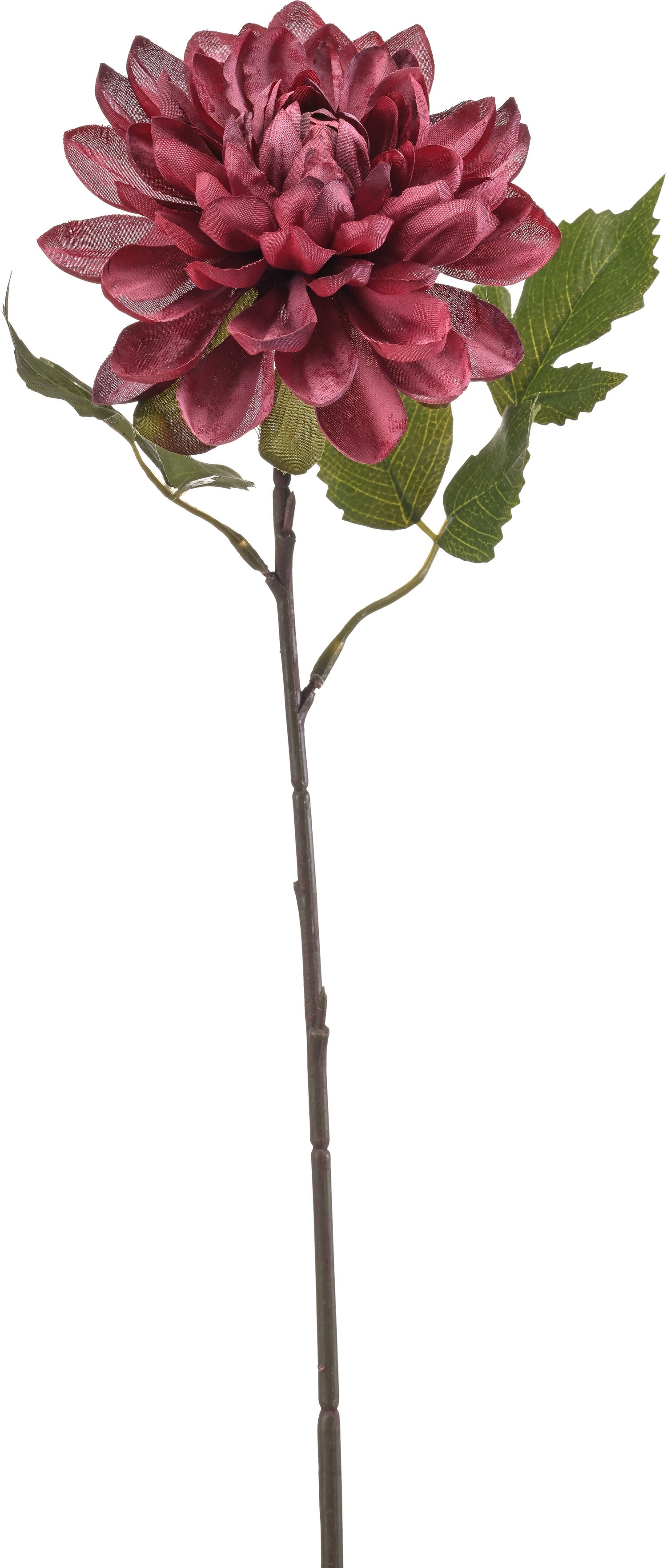 Emerald kunstbloem Dahlia paars 58 cm
