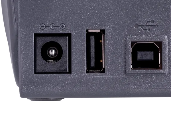 Zebra ZD421d - Etiketprinter - direkte termisk - Rulle (10,8 cm) - 300 dpi - op til 102 mm/sek. - USB 2.0, USB vært - grå