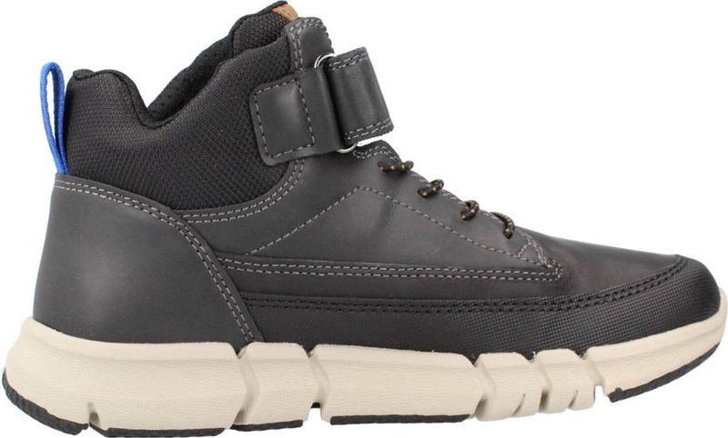 Geox - J Flexyper Boy - Sneakers - Zwart - Synthetisch - Klittenbandsluiting