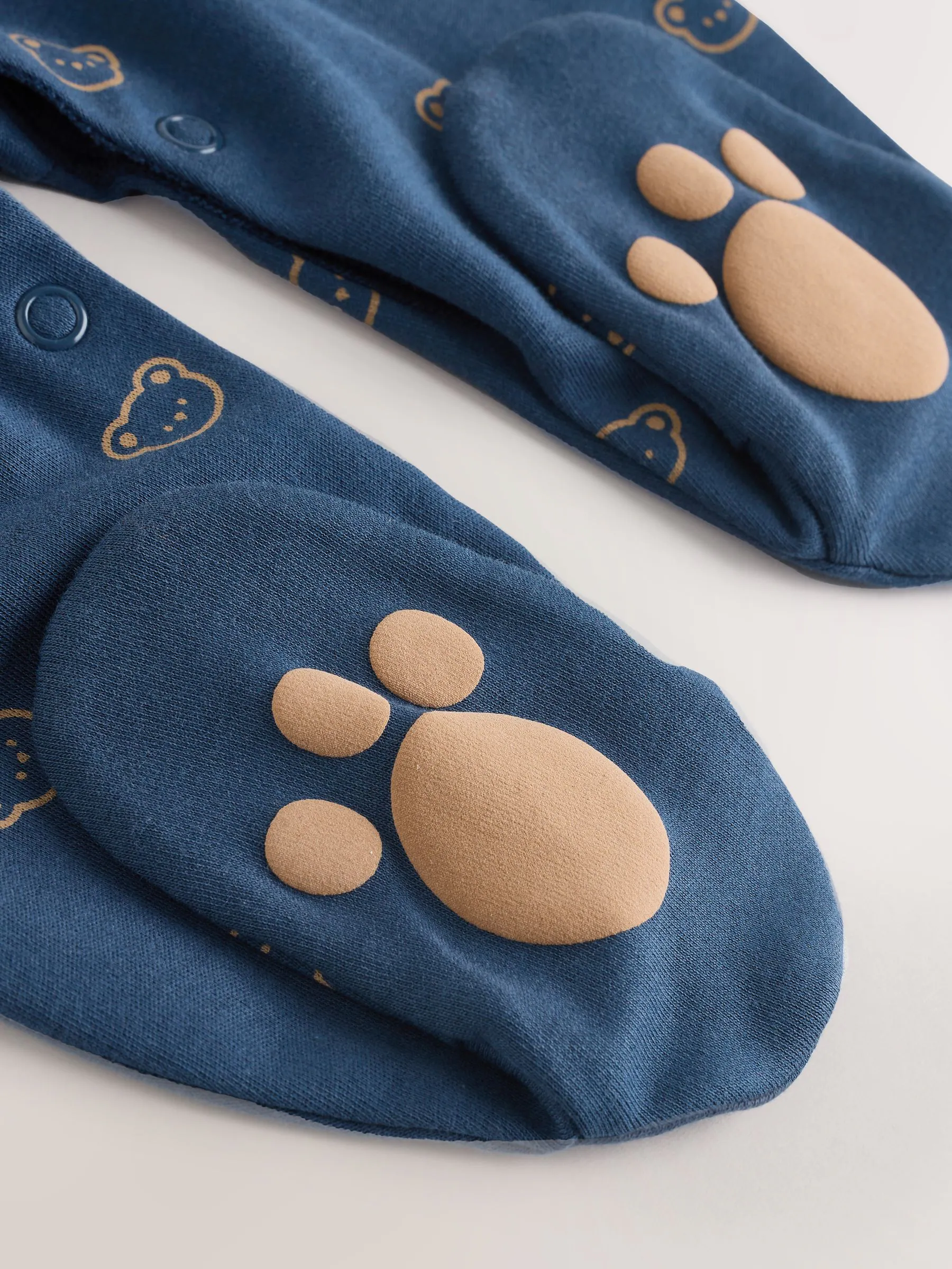 Navy Daddys Little Cub - Baby Family-pyjama (0-2jr)