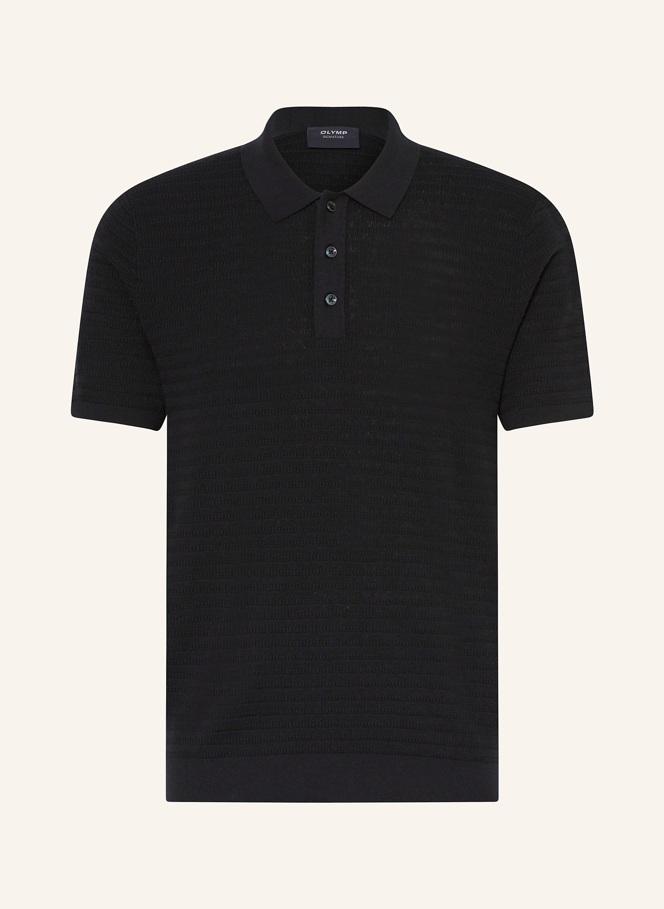 OLYMP SIGNATURE Strick-Poloshirt