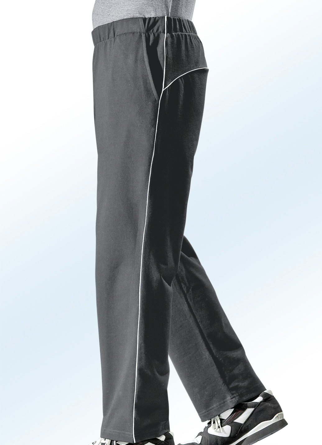 Freizeithose mit Zierpaspeln