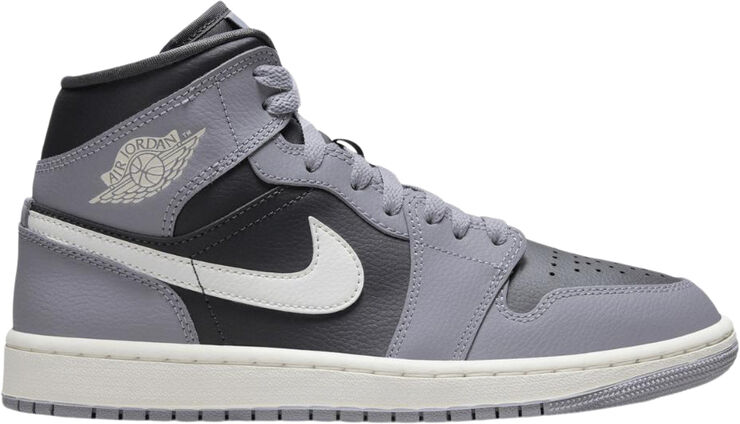Nike AIR JORDAN 1 MID WOMEN'S SHOES Cement grey/sail-anthracite