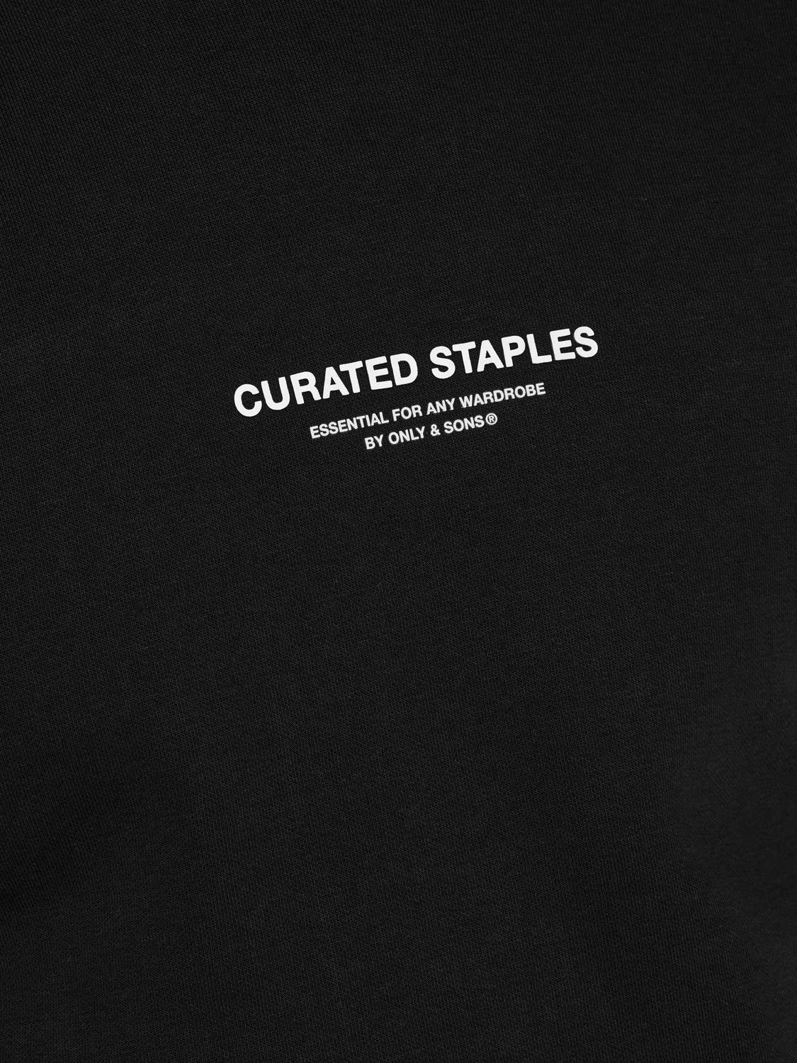 ONSCURATED Sweatshirt Black