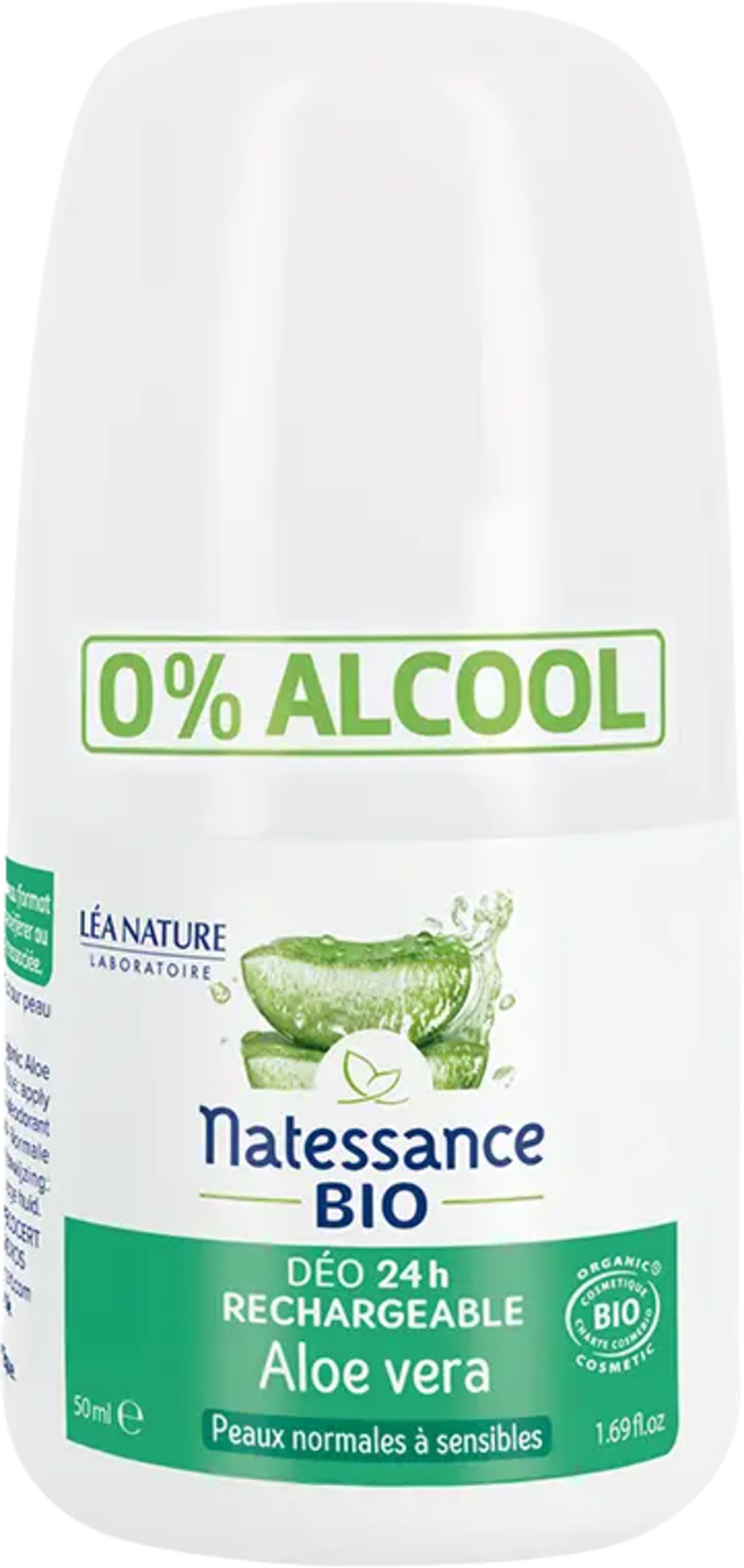 Natessance  Deo Roll-on Aloe Vera, 50 ml