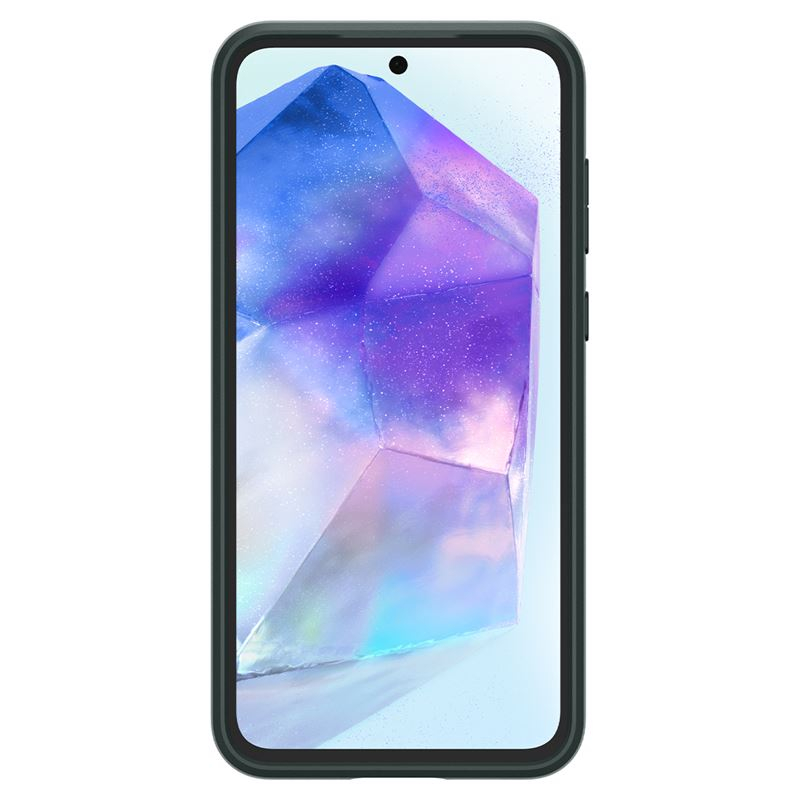 Samsung Galaxy A55 Optik Armor Hybrid Case Hülle mit Cam-Slider (ACS07536) - Abyss Green (Grün)