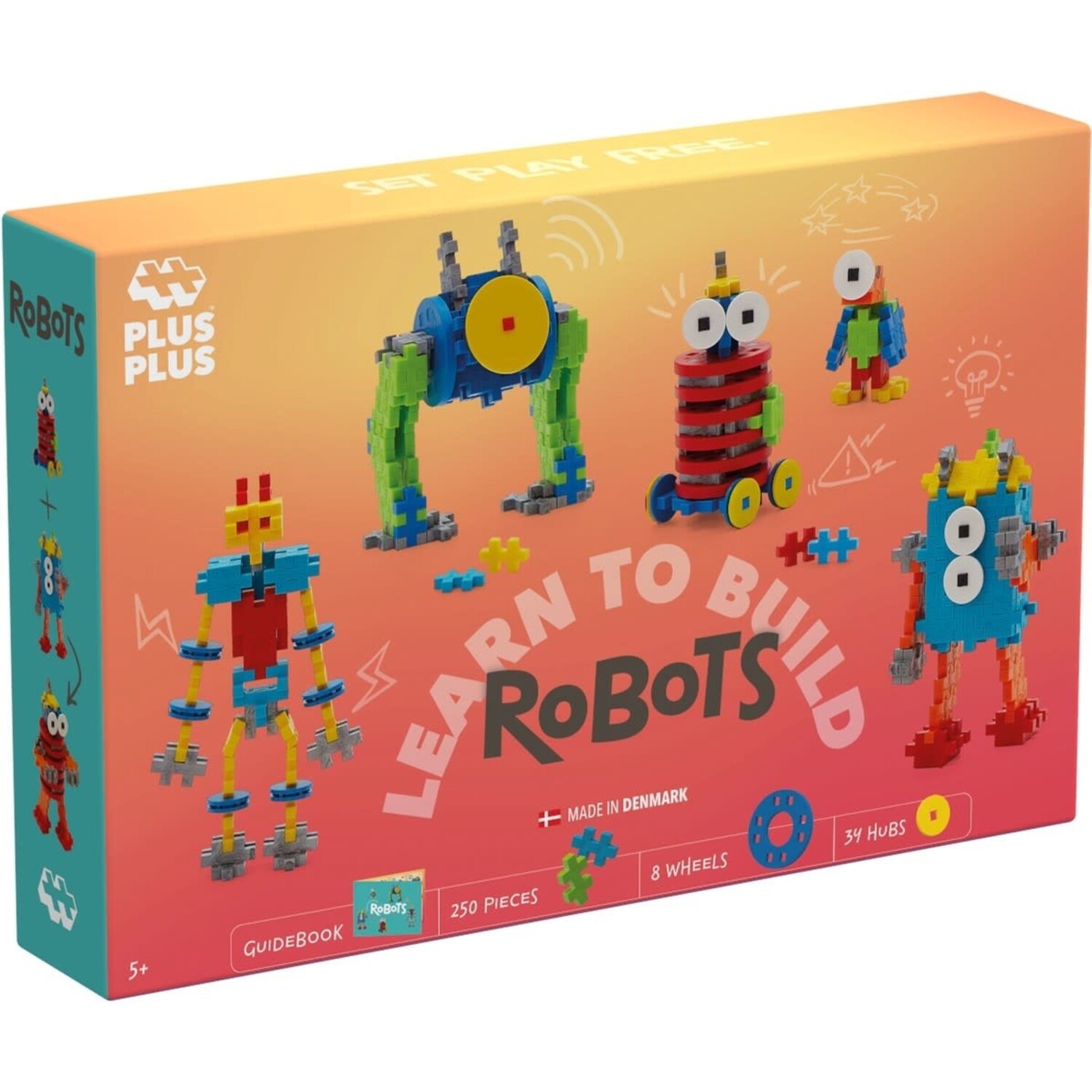 Plus - Plus | Learn to Build robot 275 stuks