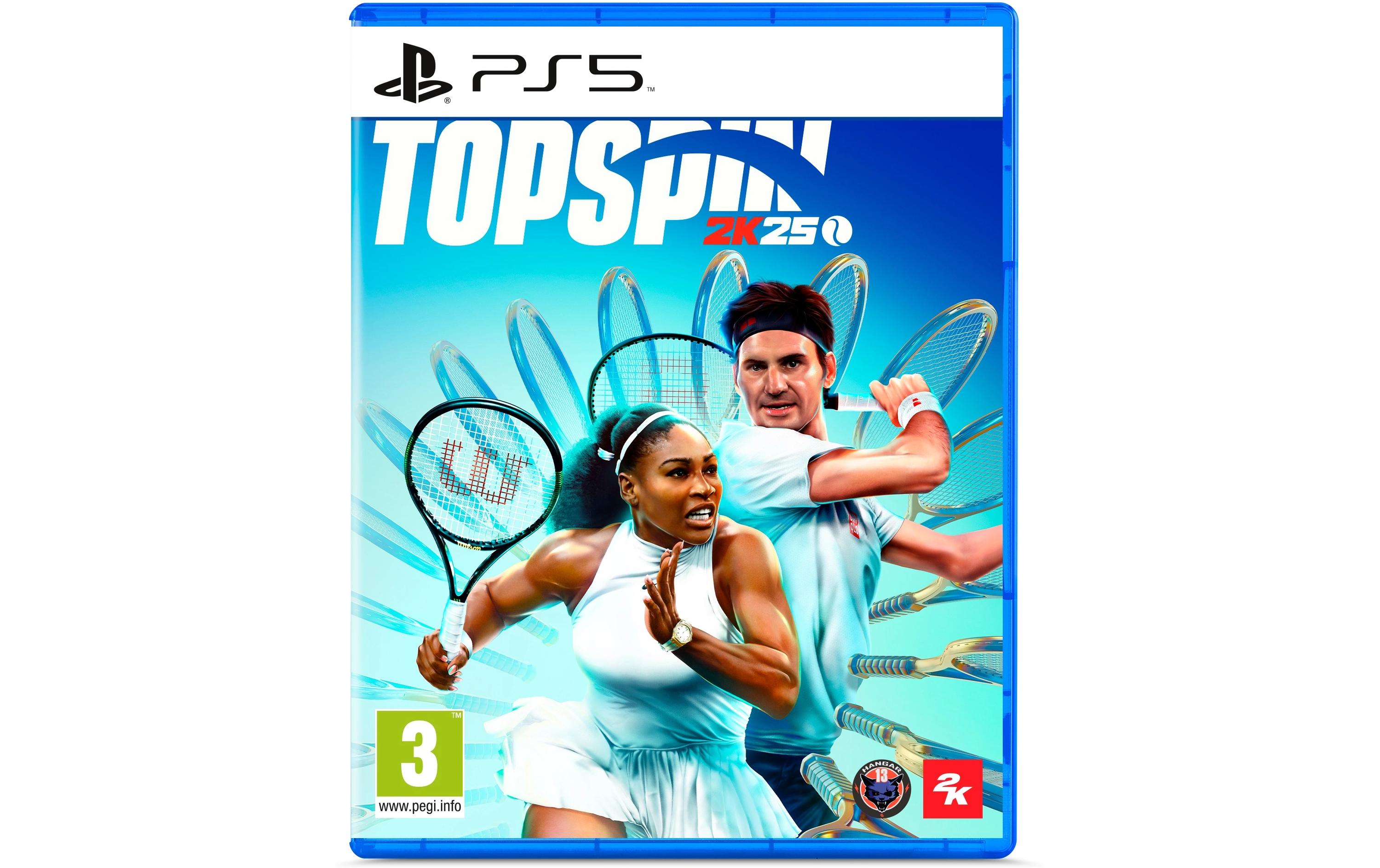 Top Spin 2K25Tennis-Spiel mit vielen spielbaren Tennis-Legenden und packendem Multiplayer-Modus