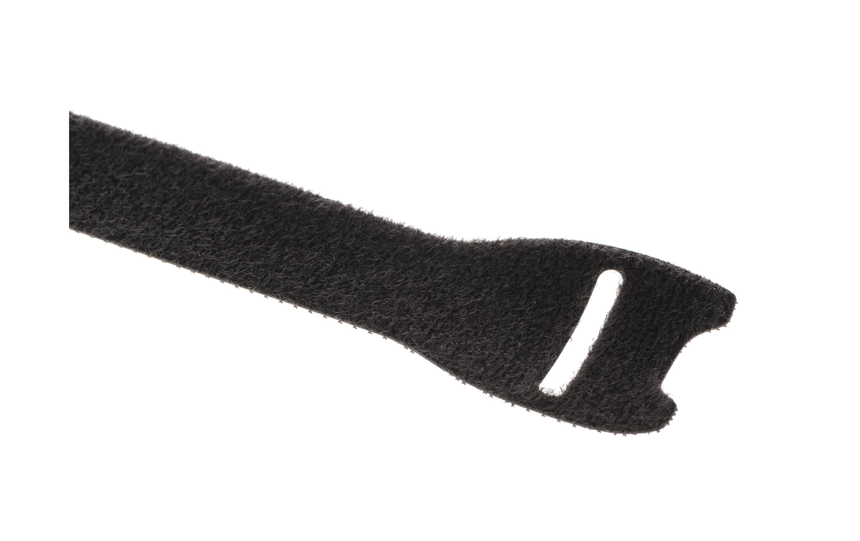Klettkabelbinder ETK-1-4 16 x 304 mm Schwarz, 10 StückKlett-Kabelbinder, 16 x 304 mm, schwarz