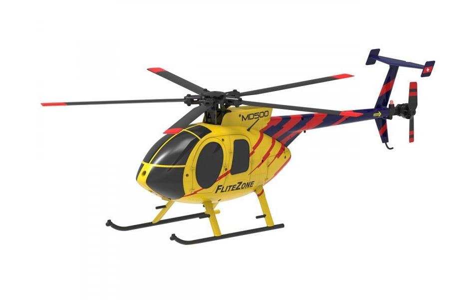Helikopter Hughes MD500 Brushless CCPM 6G, RTF<br>Pitchgesteuerter Scale Hubschrauber mit Burshless Motoren