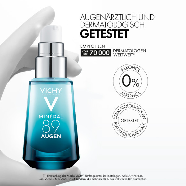 Vichy Minéral 89 Augenpflege<br>15 ml, Flasche