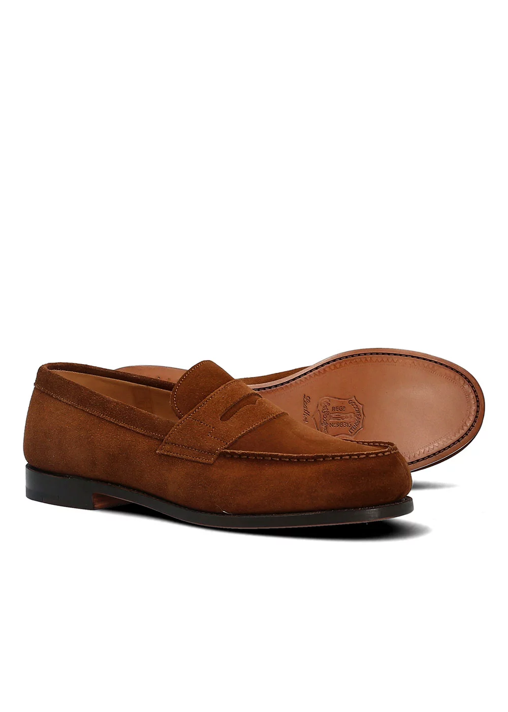 OAKE CUIR VELOURS MARRON