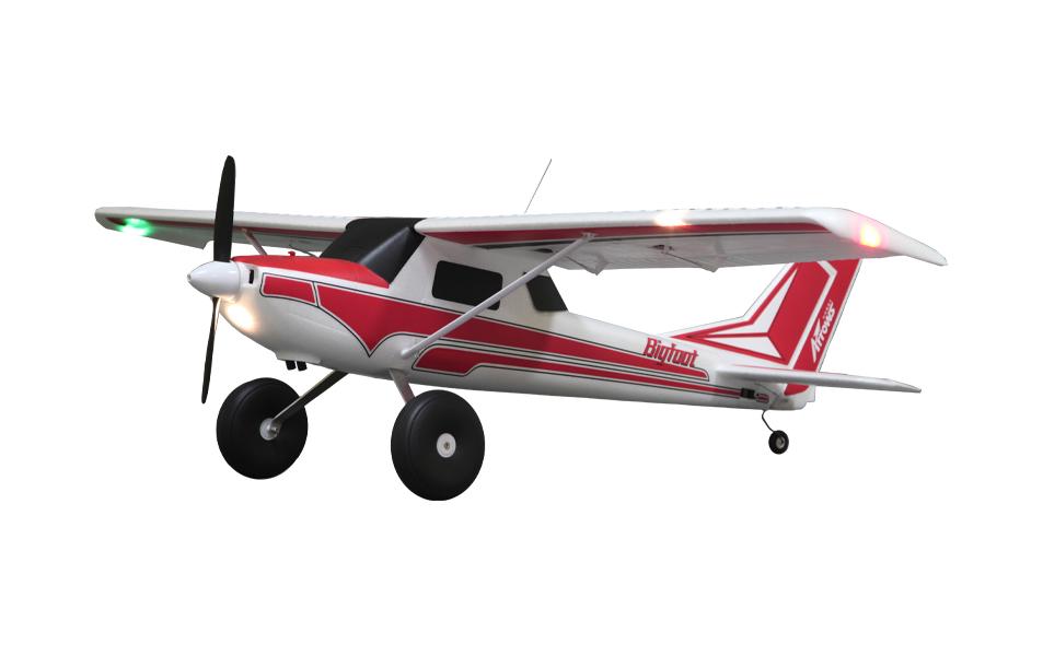 Motorflugzeug Bigfoot 1300 mm Vector-Stabi PNP<br>STOL Flugmodell mit 3S Brushless Antrieb