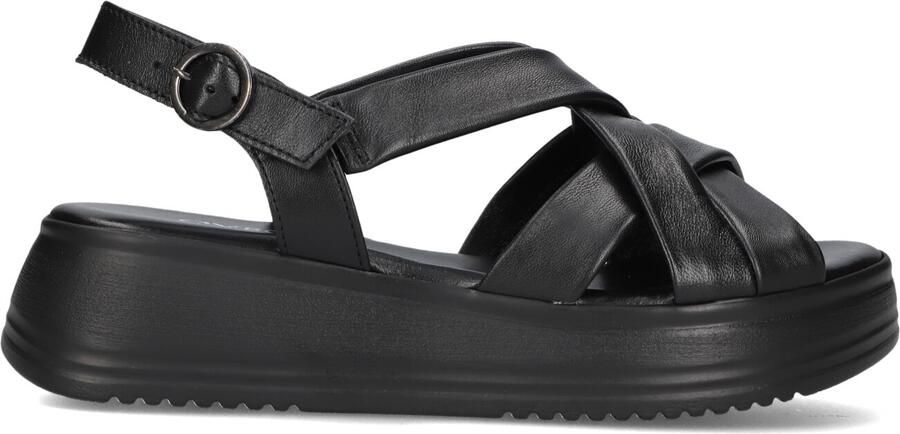 Gabor 743 Loafers Dames Instappers Zwart