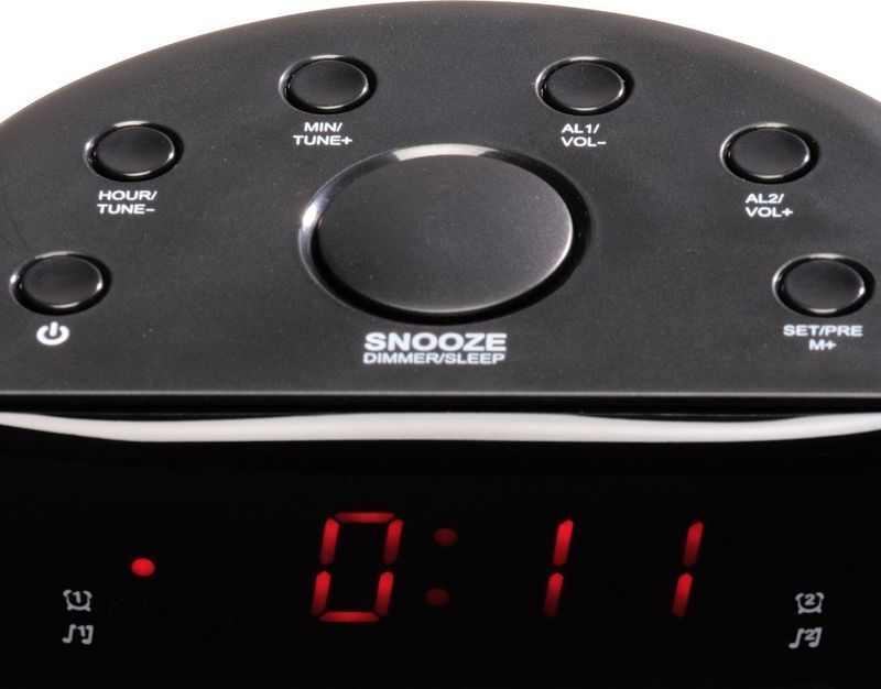 Denver - CR-430MK2 - Wekkerradio - Zwart - LED-display
