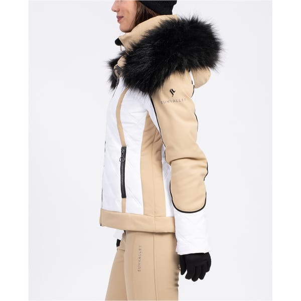 Veste de ski SUN VALLEY KOSY BLANC