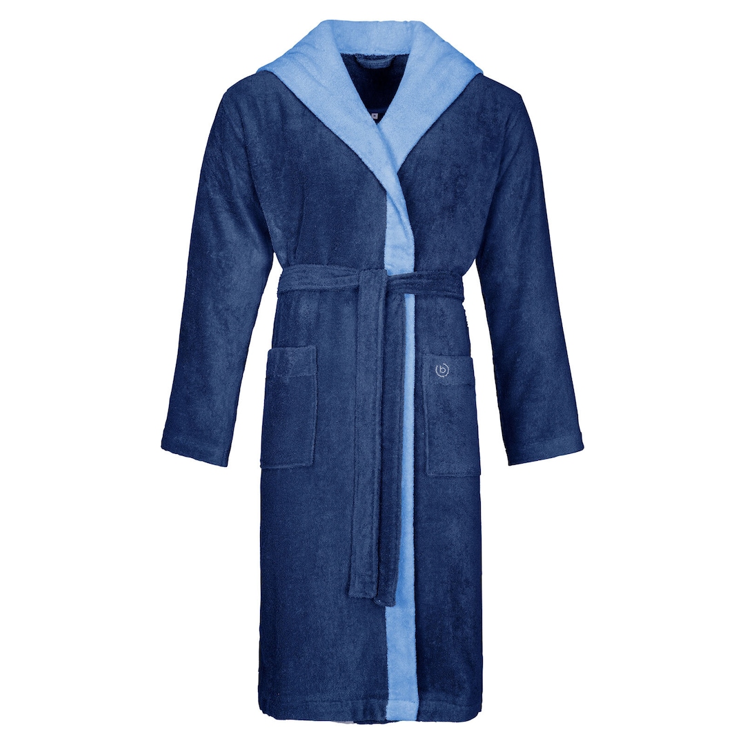bugatti Bademantel STEFANO 44/46 S marineblau
